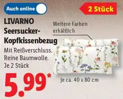 Lidl LIVARNO Seersucker Kopfkissenbezug Angebot