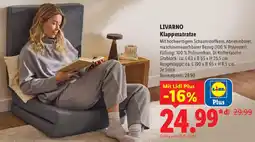 Lidl LIVARNO Klappmatratze Angebot