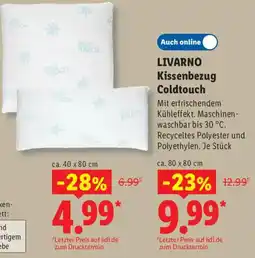 Lidl LIVARNO Kissenbezug Coldtouch Angebot