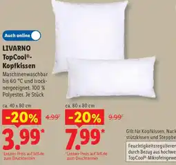 Lidl LIVARNO Top Cool Kopfkissen Angebot
