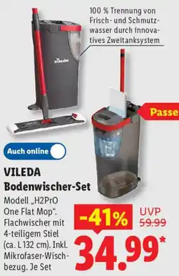 Lidl VILEDA Bodenwischer-Set Angebot