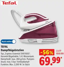 Lidl TEFAL Dampfbügelstation Angebot