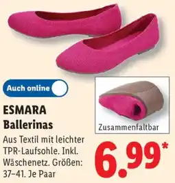 Lidl ESMARA Ballerinas Angebot