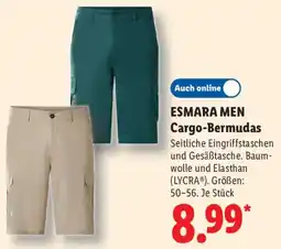 Lidl ESMARA MEN Cargo-Bermudas Angebot