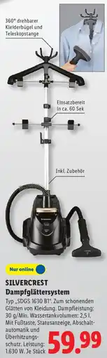 Lidl SILVERCREST Dampfglättersystem Angebot