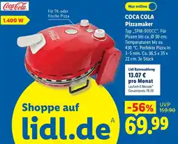 Lidl COCA COLA Pizzamaker Angebot
