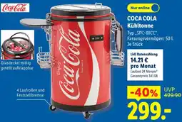 Lidl COCA COLA Kühltonne Angebot