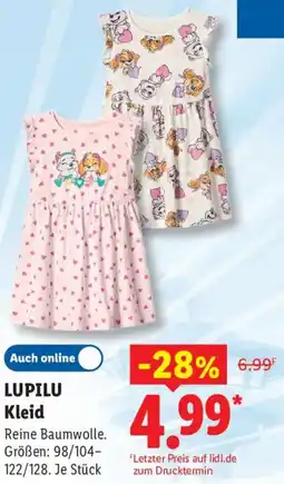 Lidl LUPILU Kleid Angebot