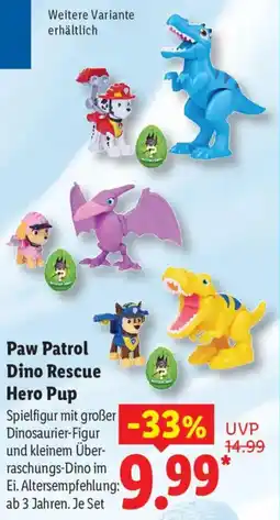 Lidl Paw Patrol Dino Rescue Hero Pup Angebot