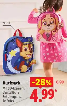Lidl Rucksack Angebot