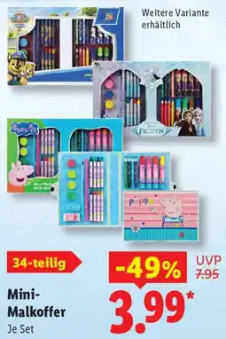 Lidl Mini Malkoffer Angebot