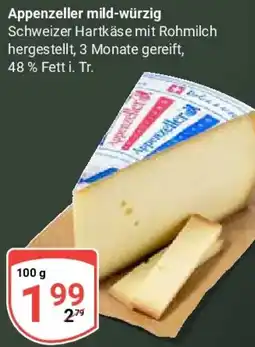 Globus Appenzeller mild-würzig Angebot