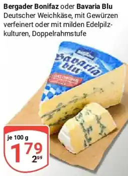 Globus Bergader Bonifaz oder Bavaria Blu Angebot
