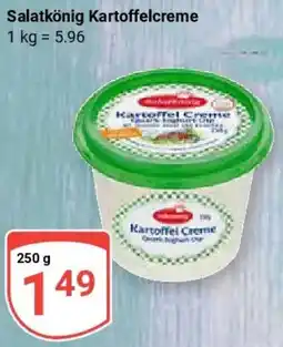 Globus Salatkönig Kartoffelcreme Angebot