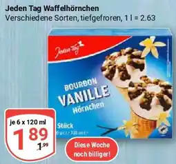 Globus Jeden Tag Waffelhörnchen Angebot