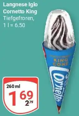 Globus Langnese Iglo Cornetto King Angebot