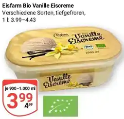 Globus Eisfarm Bio Vanille Eiscreme Angebot