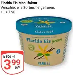 Globus Florida Eis Manufaktur Angebot