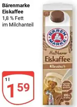 Globus Bärenmarke Eiskaffee Angebot