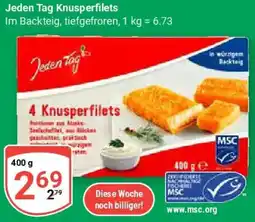 Globus Jeden Tag Knusperfilets Angebot