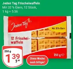 Globus Jeden Tag Frischeiwaffeln Angebot