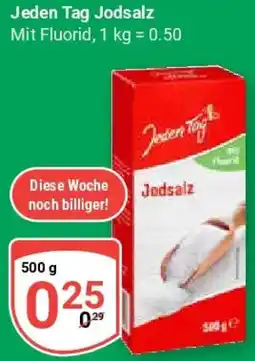 Globus Jeden Tag Jodsalz Angebot