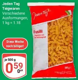 Globus Jeden Tag Teigwaren Angebot