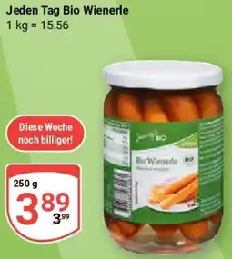 Globus Jeden Tag Bio Wienerle Angebot