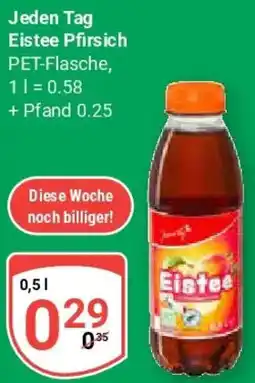 Globus Jeden Tag Eistee Pfirsich Angebot