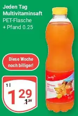 Globus Jeden Tag Multivitaminsaft Angebot