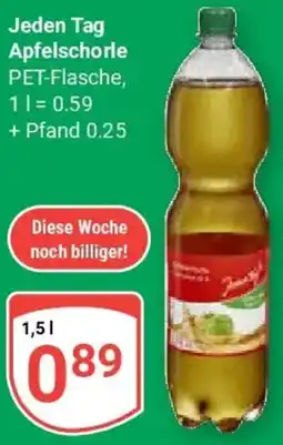 Globus Jeden Tag Apfelschorle Angebot