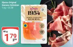 Globus Elpozo Original Serrano-Schinken Angebot