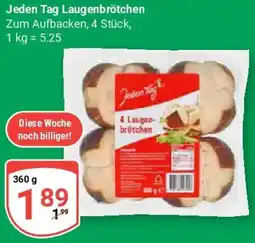 Globus Jeden Tag Laugenbrötchen Angebot