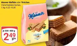 Globus Manner Waffeln oder Törtchen Angebot