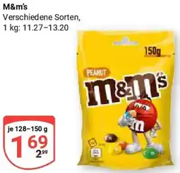 Globus M&M's Angebot