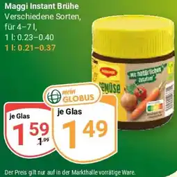 Globus Maggi Instant Brühe Angebot