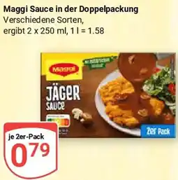 Globus Maggi Sauce in der Doppelpackung Angebot