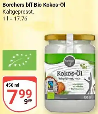 Globus Borchers bff Bio Kokos-Öl Angebot