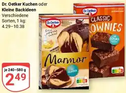 Globus Dr. Oetker Kuchen oder Kleine Backideen Angebot