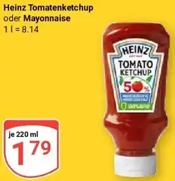 Globus Heinz Tomatenketchup oder Mayonnaise Angebot