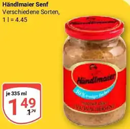 Globus Händlmaier Senf Angebot