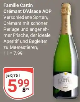 Globus Familie Cattin Crémant D'Alsace AOP Angebot