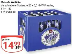 Globus Maisel's Weißbier Angebot