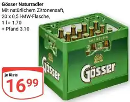 Globus Gösser Naturradler Angebot