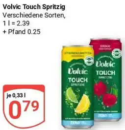 Globus Volvic Touch Spritzig Angebot