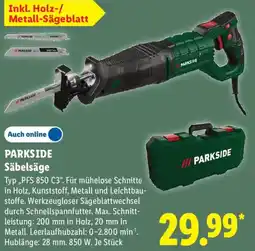 Lidl PARKSIDE Säbelsäge Angebot