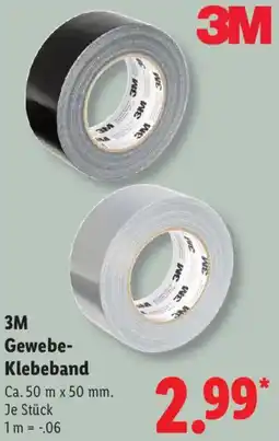 Lidl 3M Gewebe Klebeband Angebot