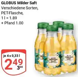 Globus GLOBUS Milder Saft Angebot