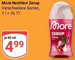 Globus More Nutrition Zerup Angebot