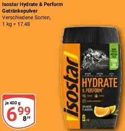 Globus Isostar Hydrate & Perform Getränkepulver Angebot